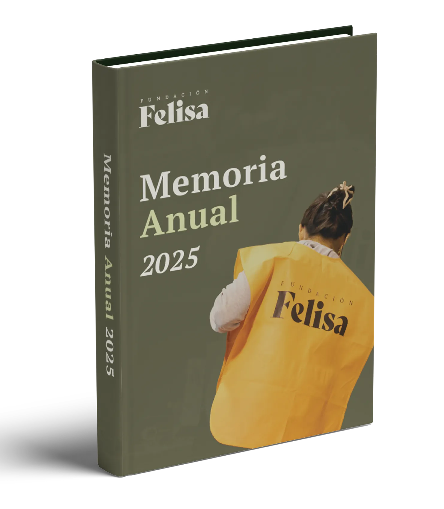 Portada de la Memoria Anual 2025 de Fundación Felisa